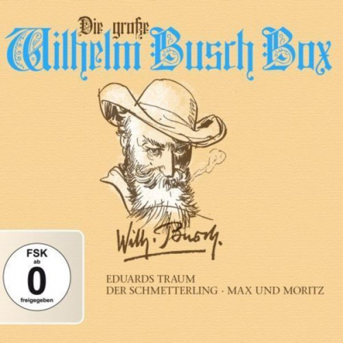 Wilhelm Busch - Die große Wilhelm Busch Box, 5 Audio-CD