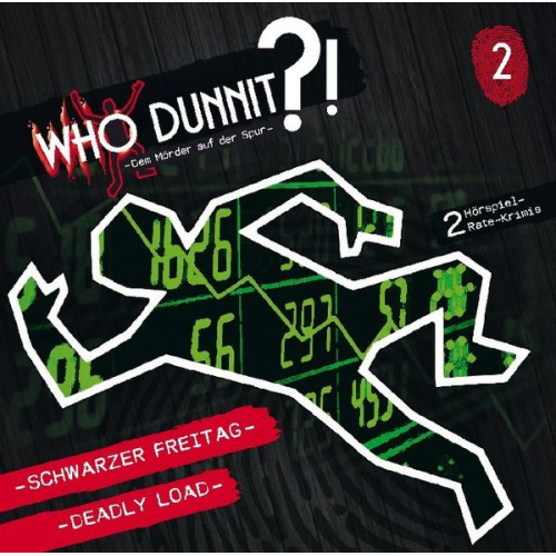 Who dunnit?! - Dem Mörder auf der Spur. Tl.2, 1 Audio-CD