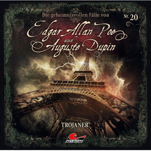 Die geheimnisvollen Fälle von Edgar Allan Poe und Auguste Dupin - Trojaner, 1 Audio-CD