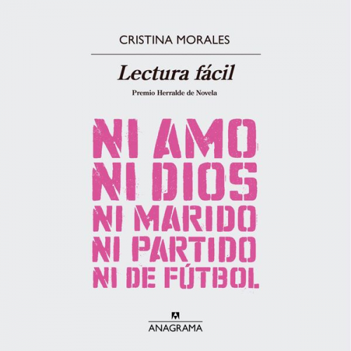 Cristina Morales - Lectura fácil