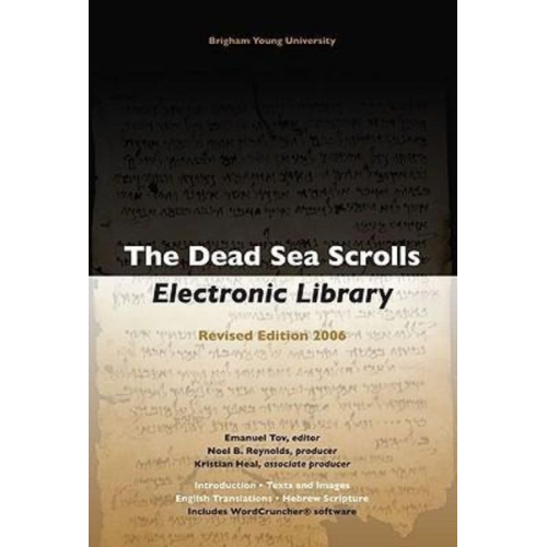 The Dead Sea Scrolls Electronic Library
