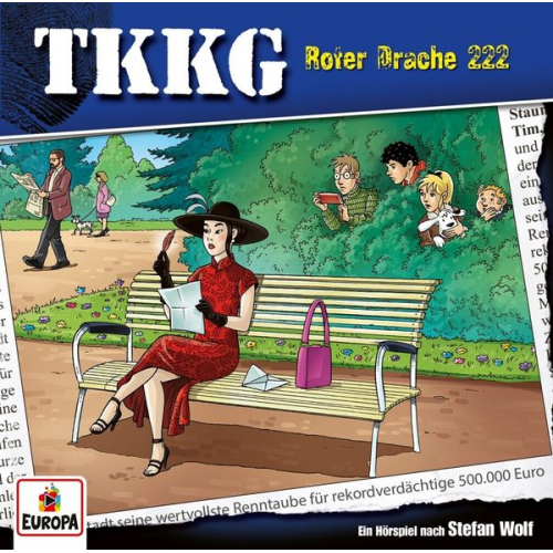 Stefan Wolf - Wolf, S: TKKG 222: Roter Drache/CD