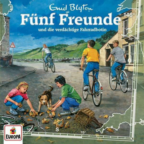 Enid Blyton - Fünf Freunde 146: Fünf Freunde und die verdächtige Fahrradbotin