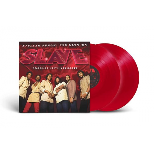 Slave - Stellar Fungk: The Best of Slave featuring Steve Arrington - Ruby Red Vinyl, 2 Schallplatte (COLOURED VINYL)