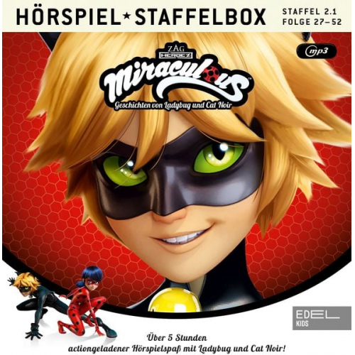 Miraculous-Staffelbox 2.1,Folge 1-13-Hörspiel