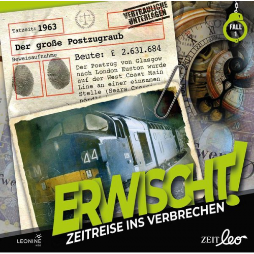 Zeitleo - Erwischt! Zeitreise ins Verbrechen 1/ Postzug