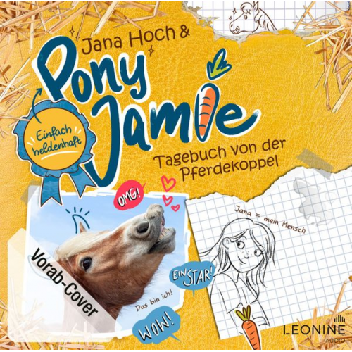 Jana Hoch - Pony Jamie 1/ Tagebuch von der Pferdekoppel