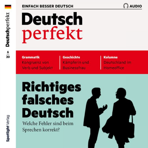 Alia Begisheva - Deutsch lernen Audio - Richtiges falsches Deutsch