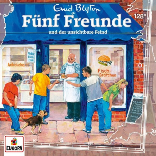 Katrin McClean Enid Blyton - Folge 128: Fünf Freunde und der unsichtbare Feind