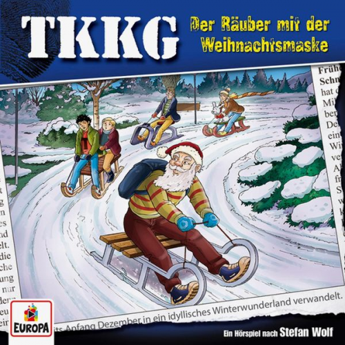 Martin Hofstetter Stefan Wolf - TKKG - Folge 203: Der Räuber mit der Weihnachtsmaske