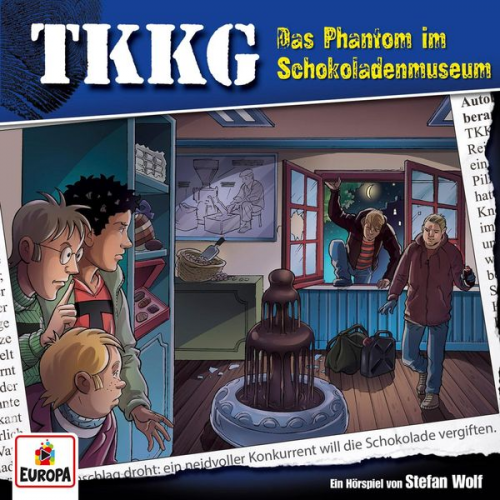 Stefan Wolf - TKKG - Folge 110: Das Phantom im Schokoladenmuseum