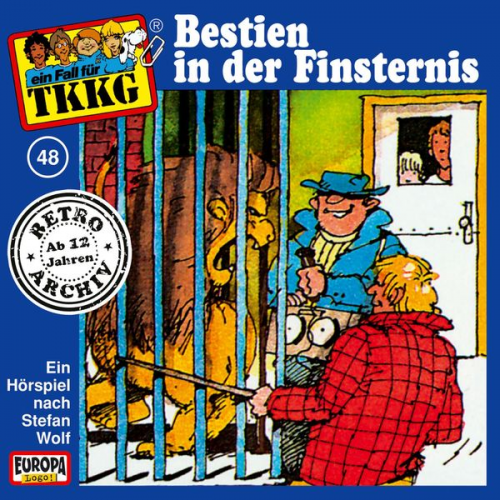 H.G. Francis Stefan Wolf - TKKG - Folge 48: Bestien in der Finsternis