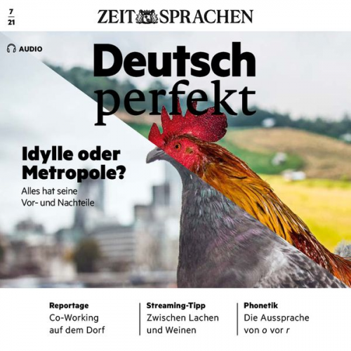 Alia Begisheva - Deutsch lernen Audio - Idylle oder Metropole?