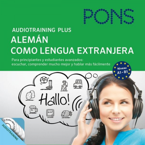 Anke Levin-Steinmann Christine Breslauer PONS-Redaktion - PONS Audiotraining Plus - Alemán como lengua extranjera