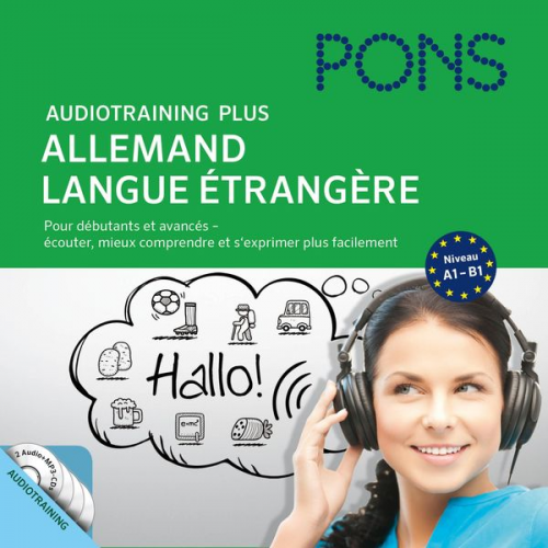 Anke Levin-Steinmann Christine Breslauer PONS-Redaktion - PONS Audiotraining Plus - Allemand langue étrangère