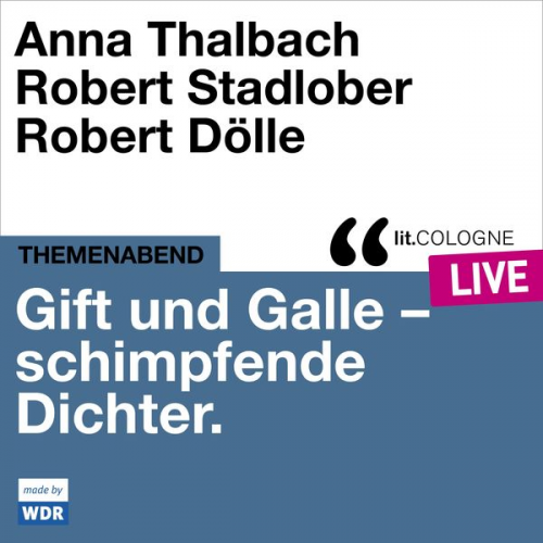 Anna Thalbach Robert Stadlober Robert Dölle Lars Classen - Gift und Galle mit Anna Thalbach, Robert Stadlober und Robert Dölle