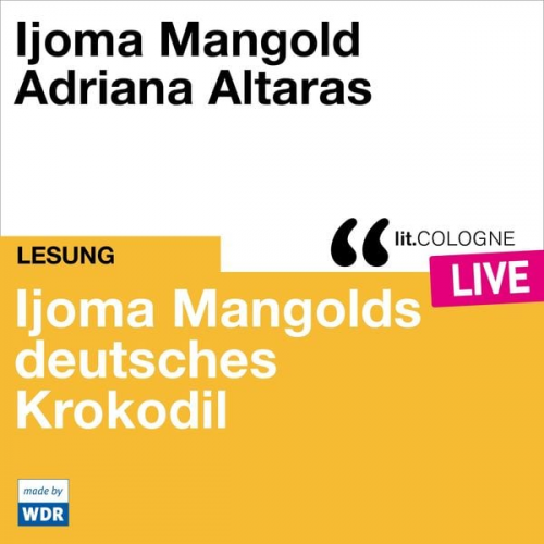 Ijoma Mangold - Ijoma Mangolds deutsches Krokodil