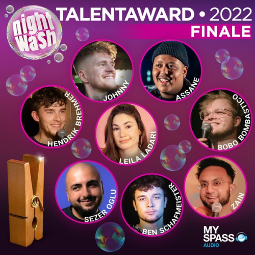 Sven Bensmann Ben Schafmeister Bobo Bombastico Sezer Oglu Johnny - NightWash, Talent Award 2022 - Finale