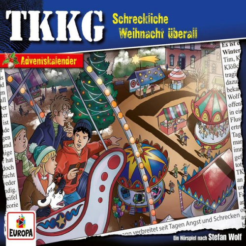 Stefan Wolf Martin Hofstetter - TKKG - Schreckliche Weihnacht überall (Adventskalender)