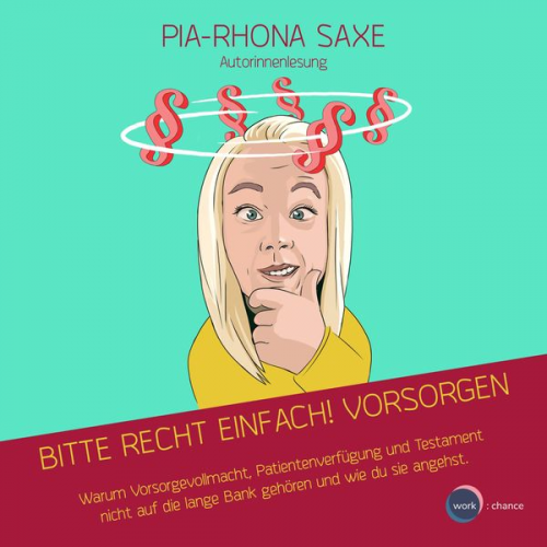 Pia-Rhona Saxe - Bitte Recht einfach! Vorsorgen