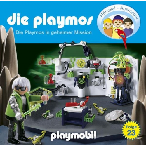 Die Playmos - Das Original Playmobil Hörspiel, Folge 23: Die Playmos in geheimer Mission