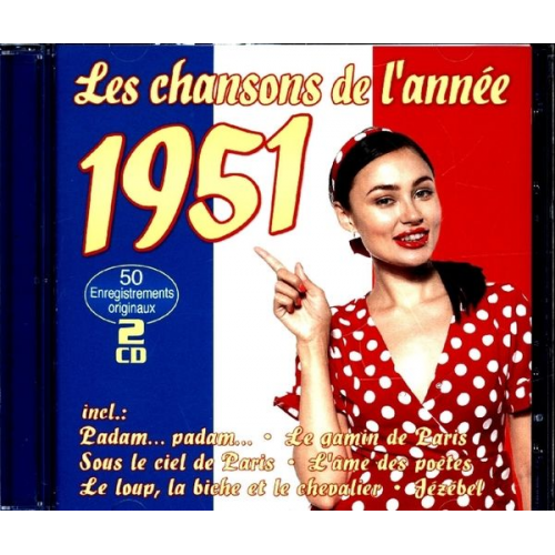 Les chansons de l'ann'e 1951