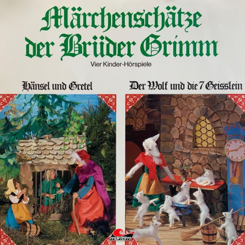 Gebrüder Grimm - Hänsel und Gretel, Der Wolf und die sieben Geißlein, Rotkäppchen, Rumpelstilzchen