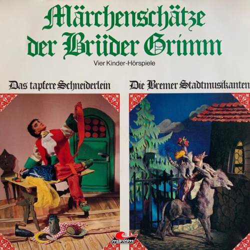 Gebrüder Grimm - Das tapfere Schneiderlein, Die Bremer Stadtmusikanten, Der gestiefelte Kater, Schneeweißchen und Rosenrot