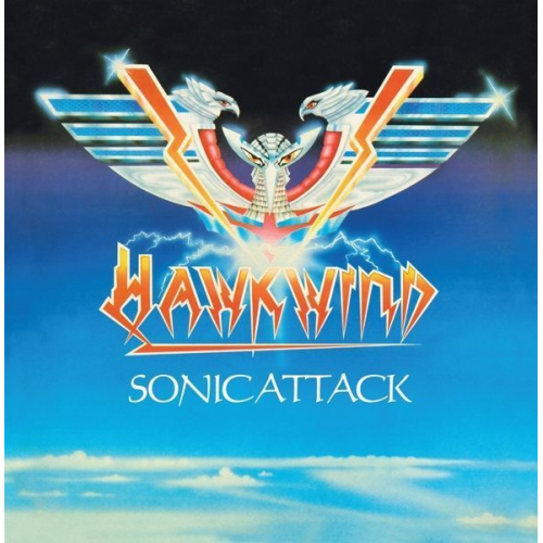 Hawkwind - Sonic Attack - 40th Anniversary Blue Vinyl LP, 1 Schallplatte + 1 Single-Schallplatte