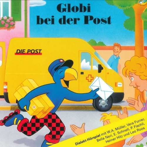 Globi bei der Post