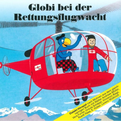 Globi bei der Rettungsflugwacht