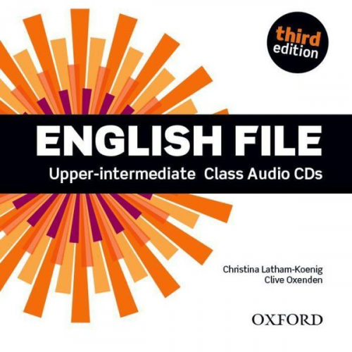 Clive Oxenden - Oxenden, C: English File third edition: Upper-Intermediate: