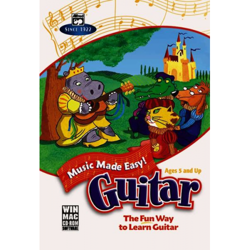 Alfred Publishing (EDT) - Music Made Easy -- Guitar: The Fun Way to Learn Guitar, CD-ROM