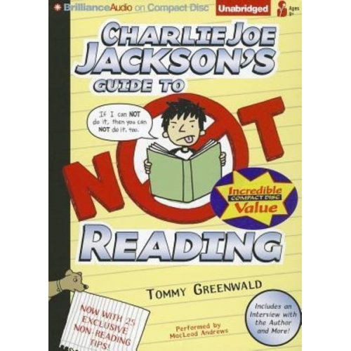 Tommy Greenwald - Charlie Joe Jackson's Guide to Not Reading