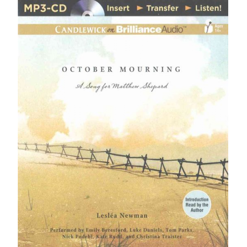 Leslea Newman - October Mourning: A Song for Matthew Shepard