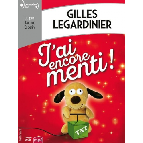 Gilles Legardinier - J'ai encore menti, 1 MP3-CD