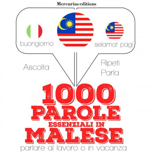 JM Gardner - 1000 parole essenziali in malese