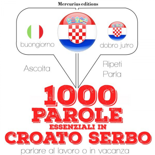 JM Gardner - 1000 parole essenziali in croato serbo