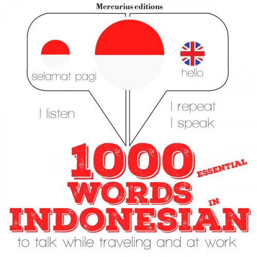 JM Gardner - 1000 essential words in Indonesian