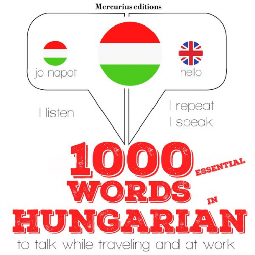 JM Gardner - 1000 essential words in Hungarian