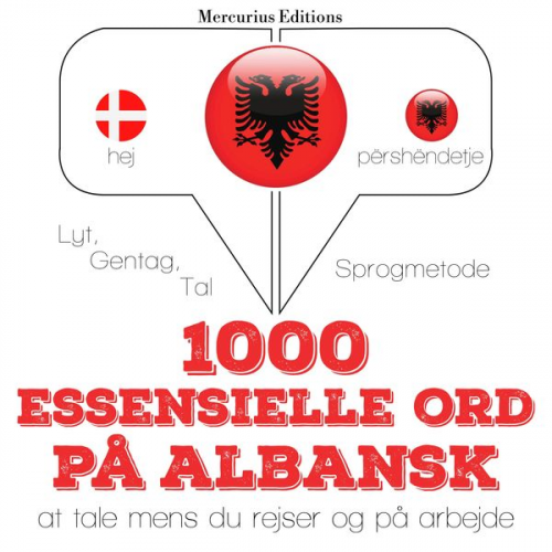 JM Gardner - 1000 essentielle ord på albansk