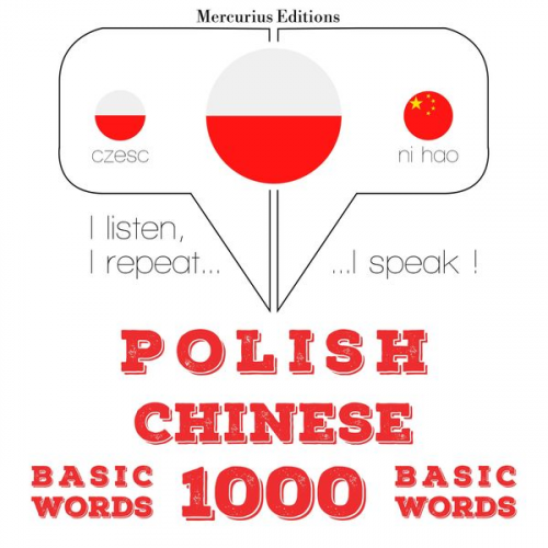 JM Gardner - Polski - Chiński: 1000 podstawowych słów