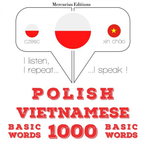 JM Gardner - Polski - wietnamski: 1000 podstawowych słów