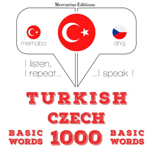 JM Gardner - Türkçe - Çekçe: 1000 temel kelime