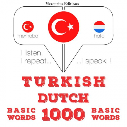 JM Gardner - Türkçe - Hollandaca: 1000 temel kelime