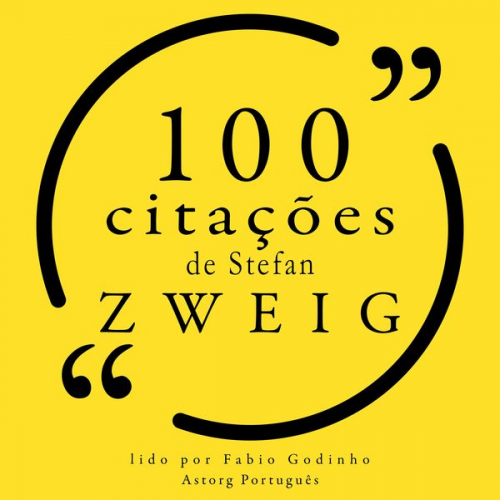 Stefan Zweig - 100 citações de Stefan Zweig