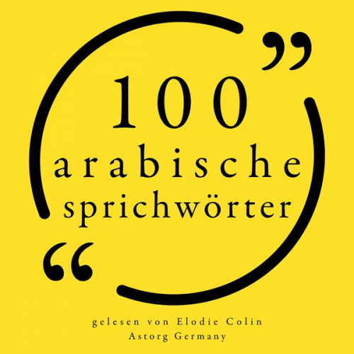 100 arabische Sprichwörter