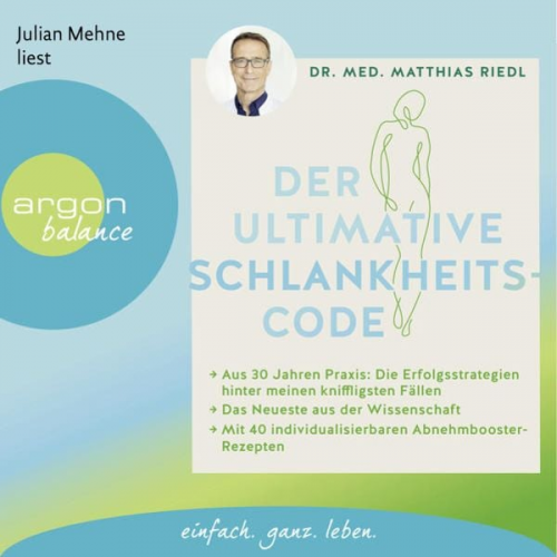 Matthias Riedl - Der ultimative Schlankheitscode