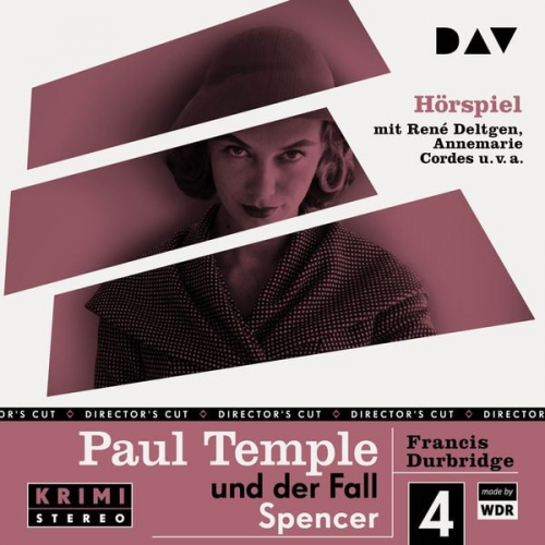 Francis Durbridge - Paul Temple und der Fall Spencer (Original-Radio-Fassungen