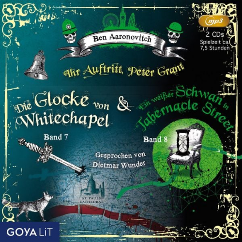 Ben Aaronovitch Dietmar Wunder - Ihr Auftritt, Peter Grant: Die Glocke von Whitechapel/Ein weißer Schwan in Tabernacle Street